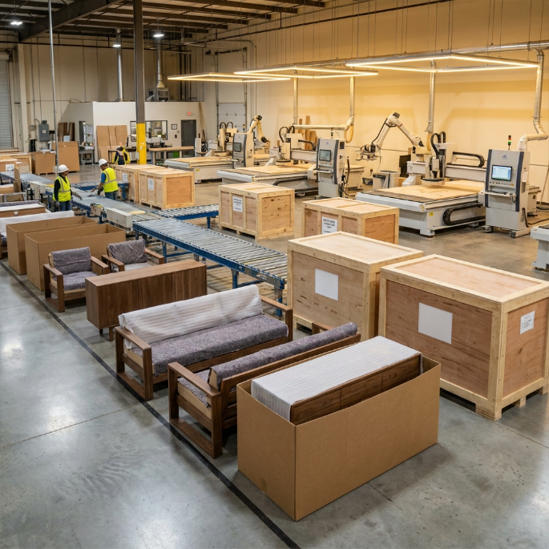 OEM Furniture Manufacturer Turkey automated CNC production line
