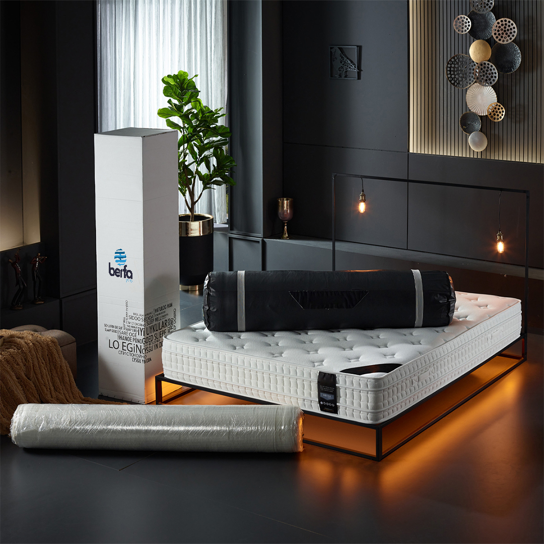 Mattress in a Box Factory Turkey vacuum packed
